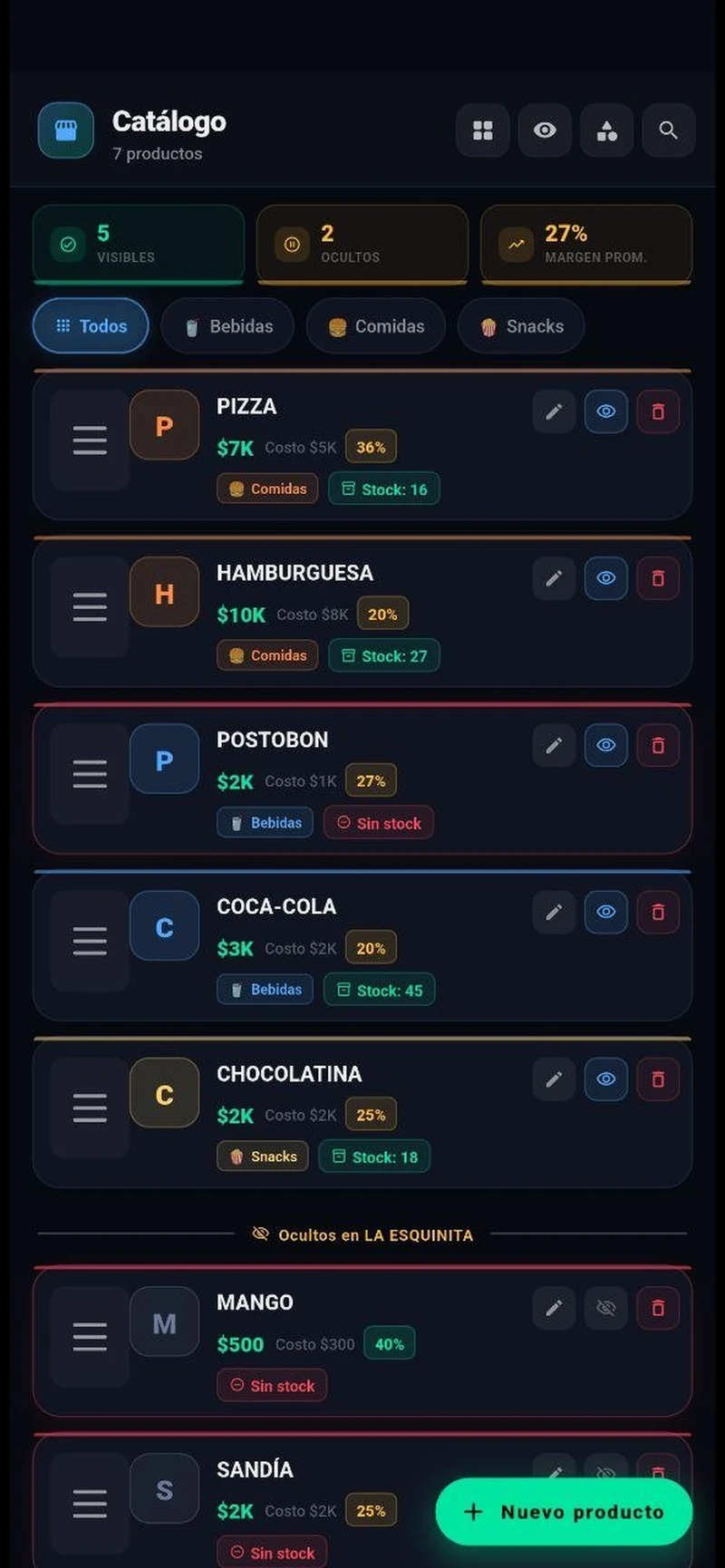 Catálogo
